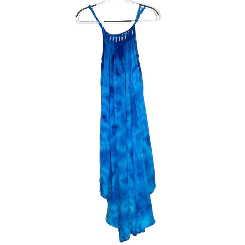 Raviya Tie-Dye Ocean Blue Dress